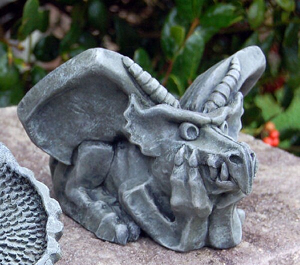 Thinking Gargoyle Sculpture decor home and garden